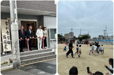 生野南なかよし運動会、舎利寺会館落成式に参加してきました