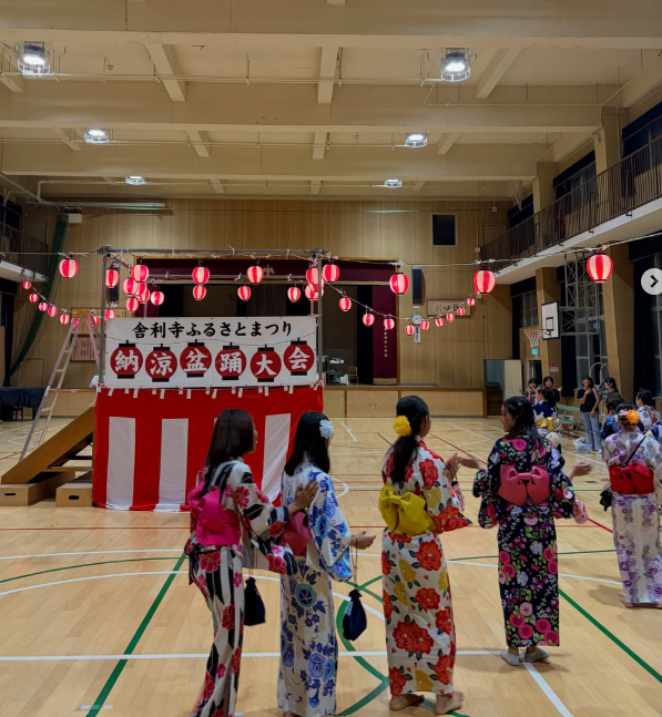 「東勝山まつり」、そして「舎利寺ふるさとまつり盆踊り大会」へ